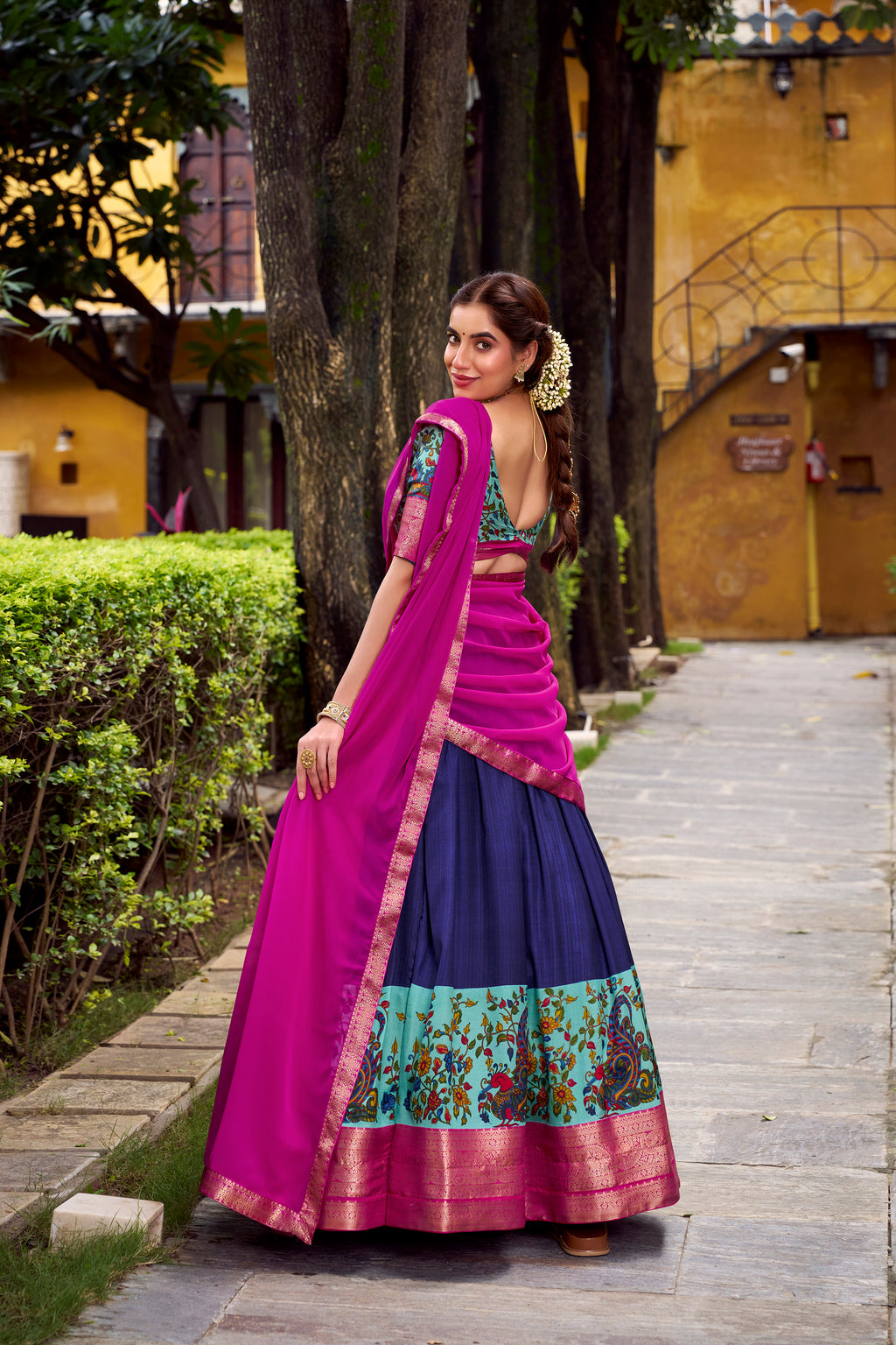Astha Silk Zari Weaving Lehenga With Dupatta