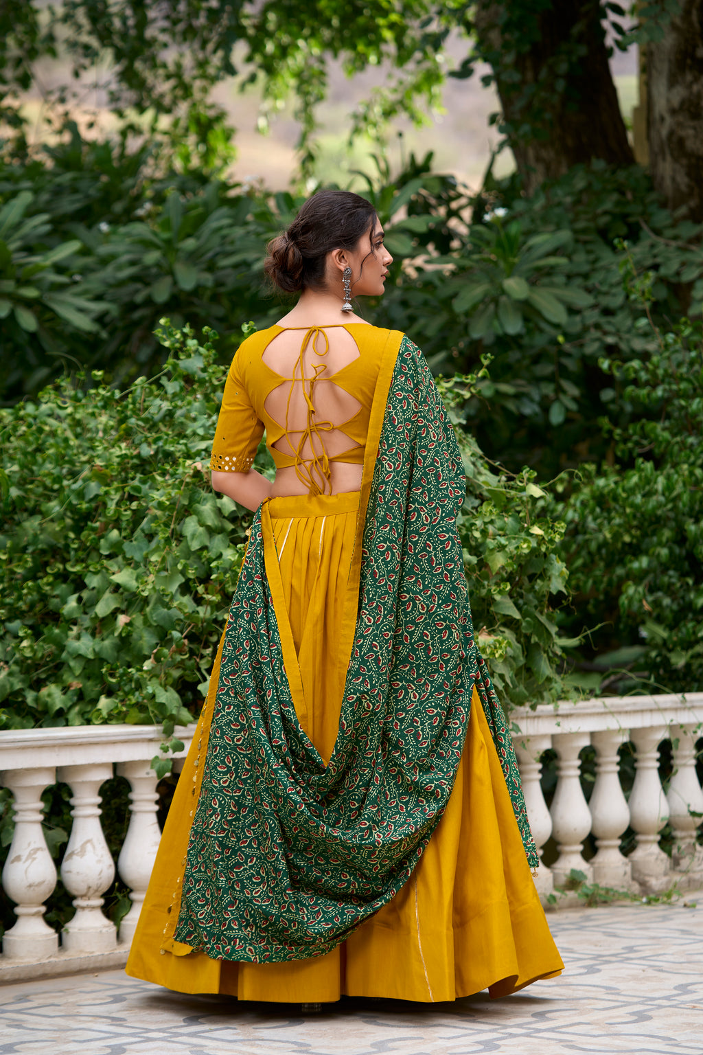 Pure Cotton Navratri Lehenga With Dupatta