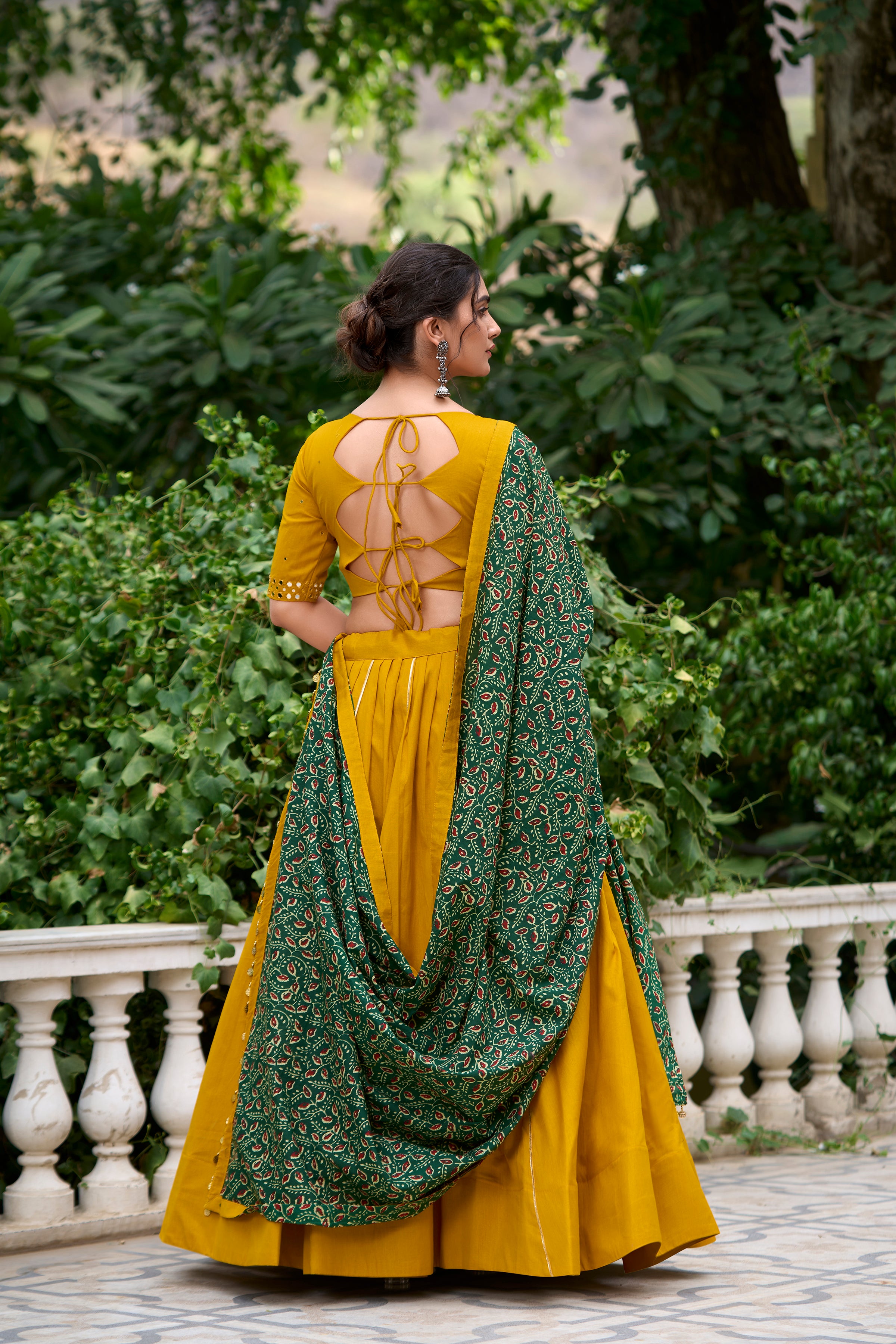 Pure Cotton Navratri Lehenga With Dupatta