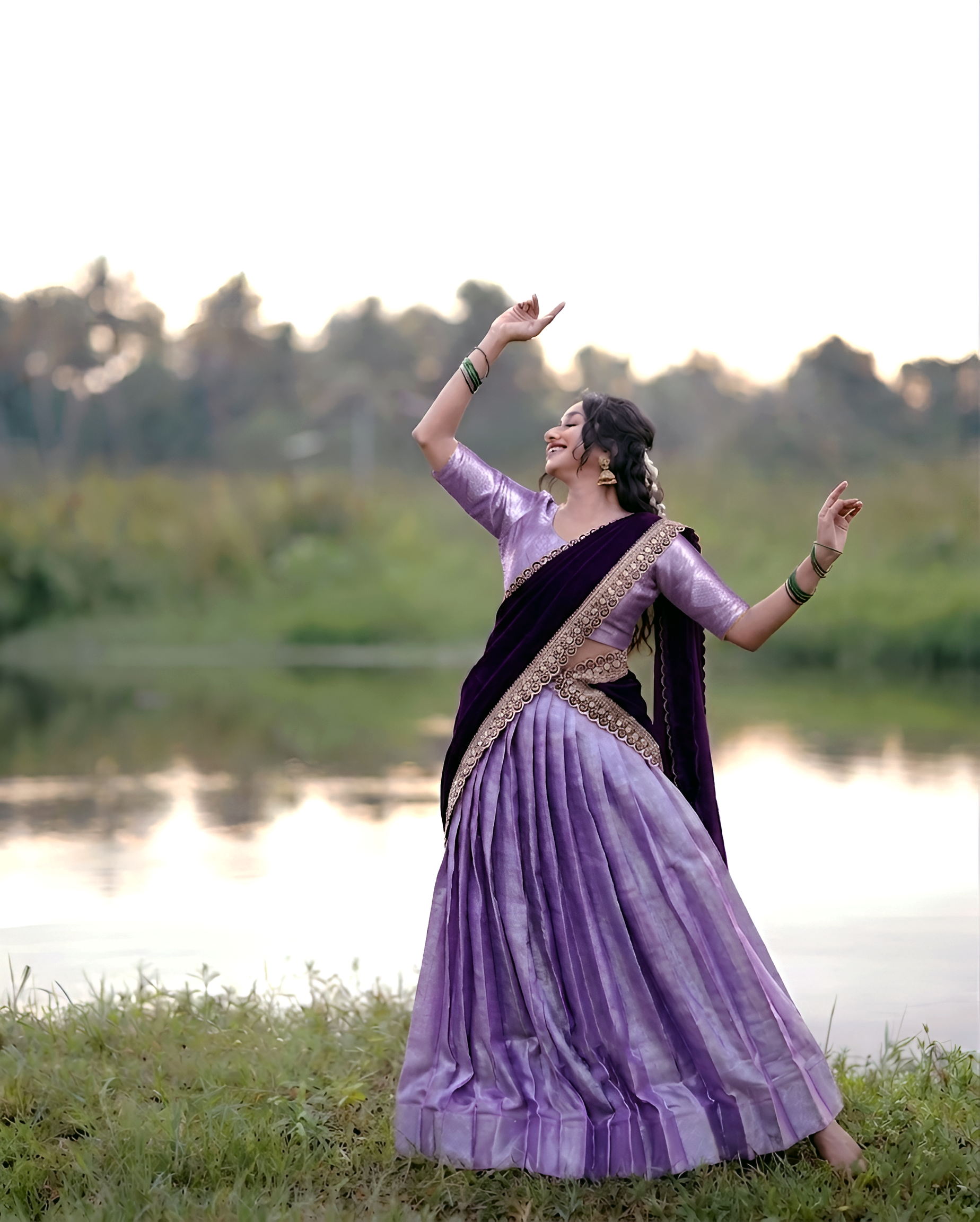 Jacquard Silk Weaving Lehenga With Dupatta