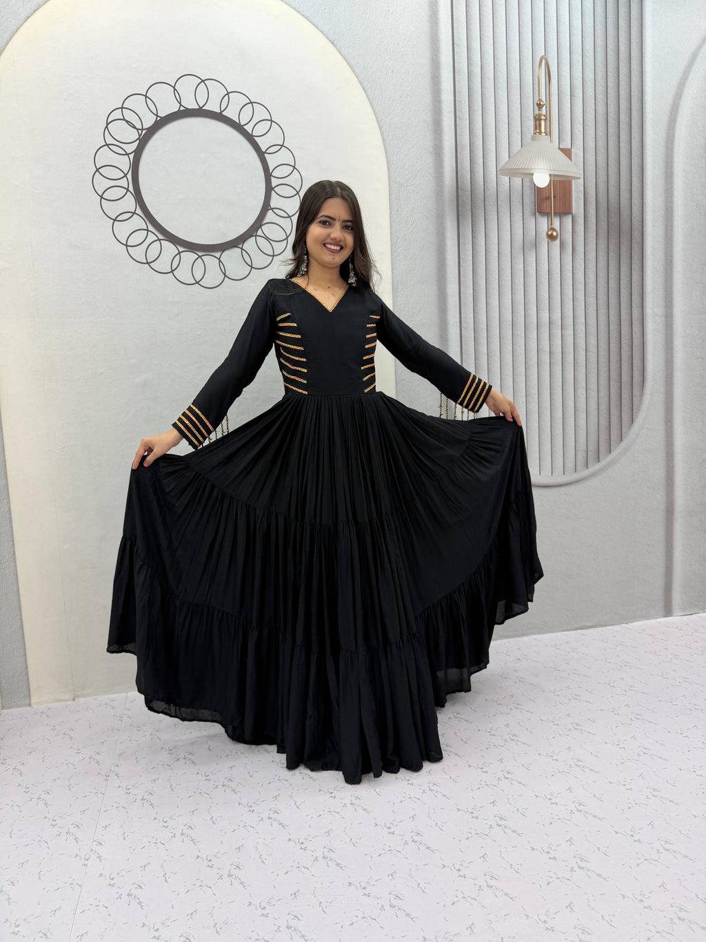 Pure Cotton Navratri Gown