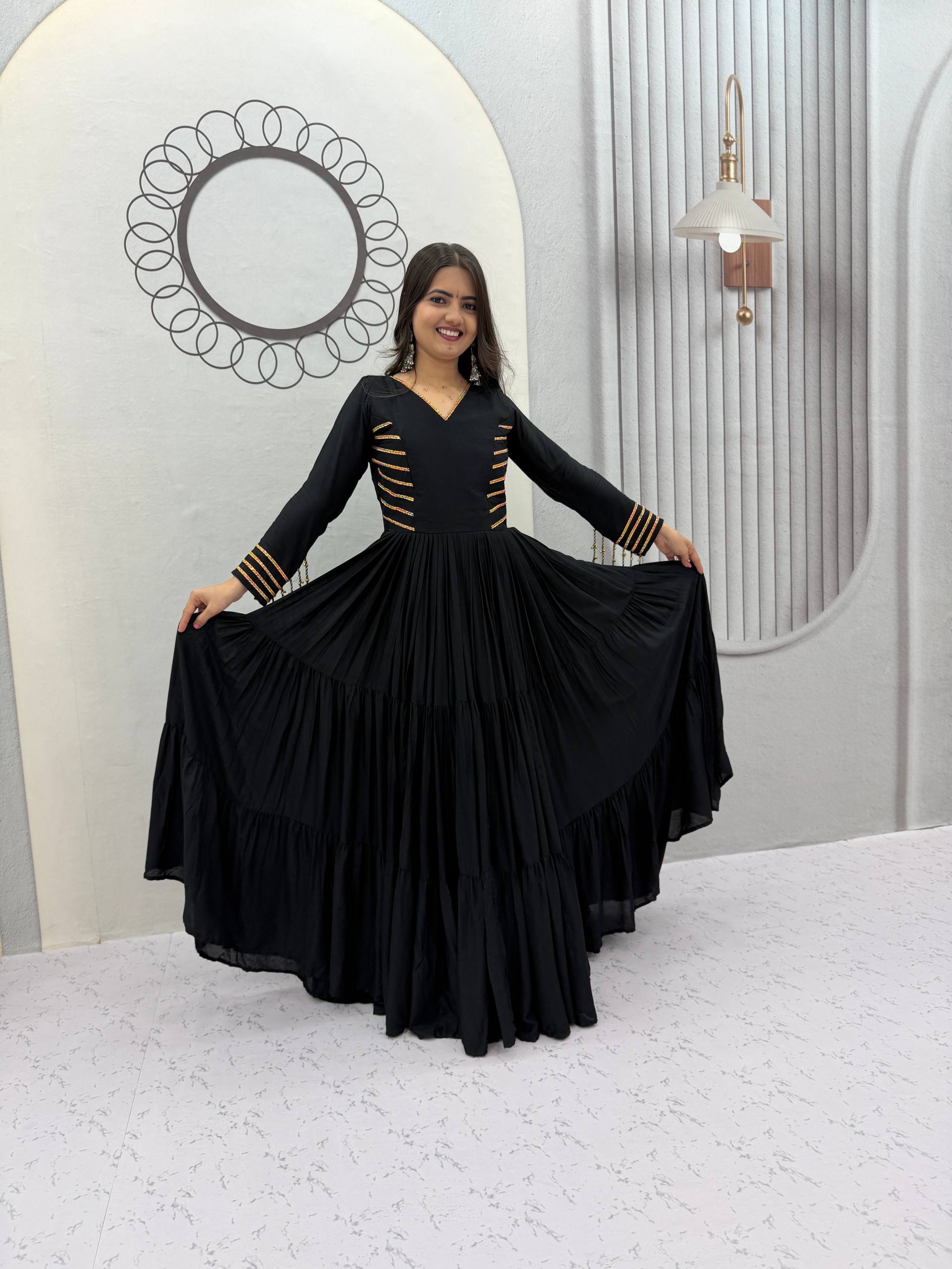 Pure Cotton Navratri Gown