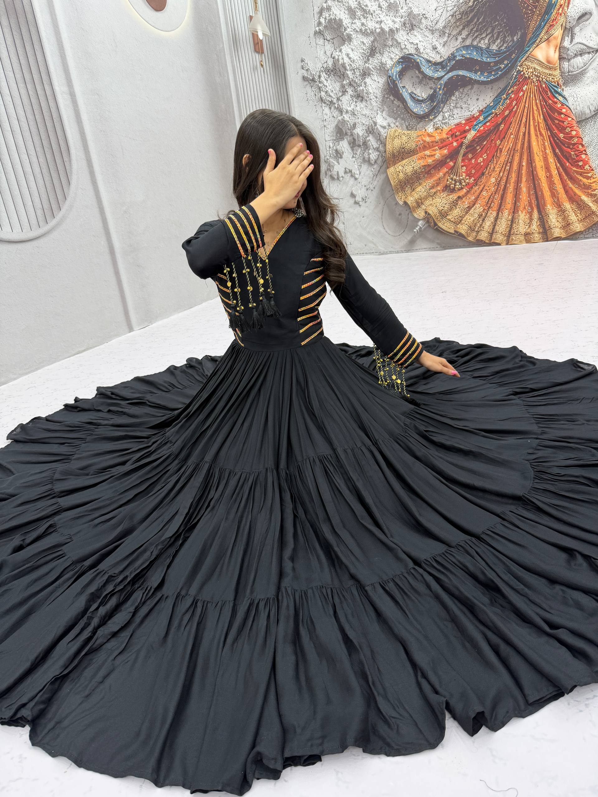 Pure Cotton Navratri Gown