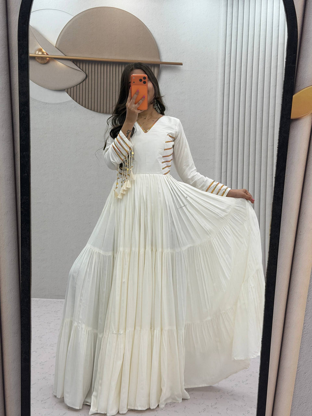 Pure Cotton Navratri Gown