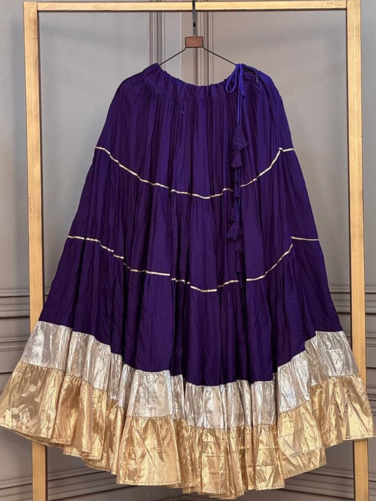 Rayon 3 Layer Navratri Lehenga