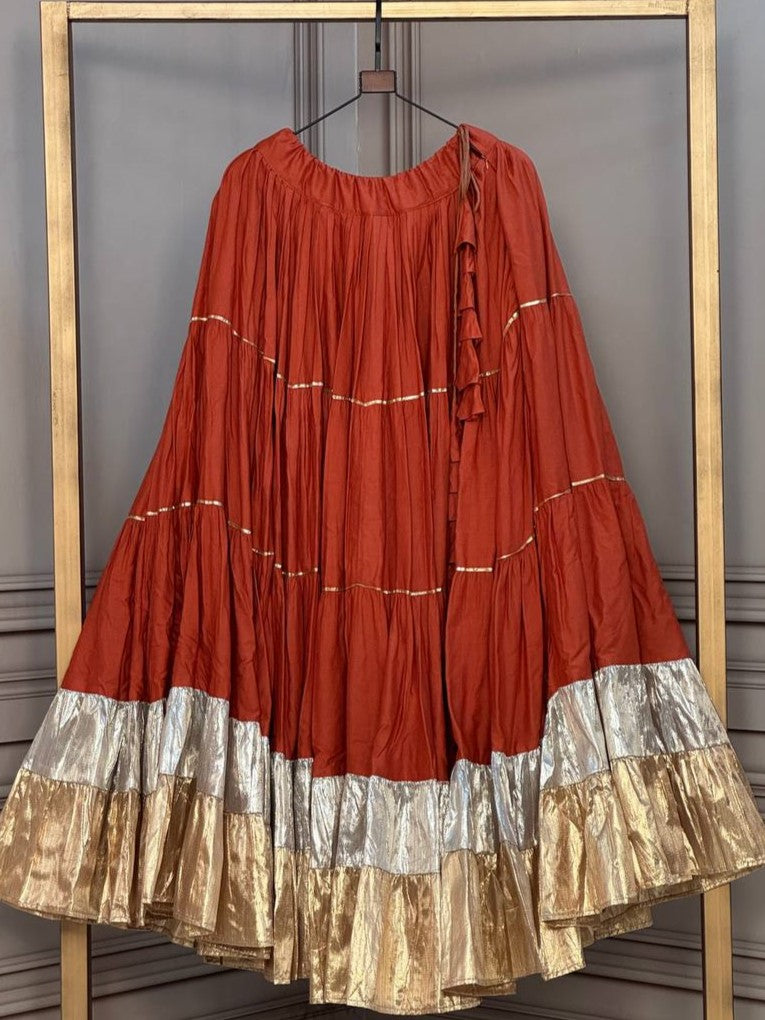 Rayon 3 Layer Navratri Lehenga
