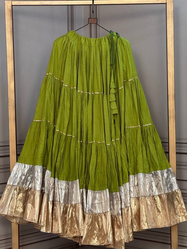 Rayon 3 Layer Navratri Lehenga