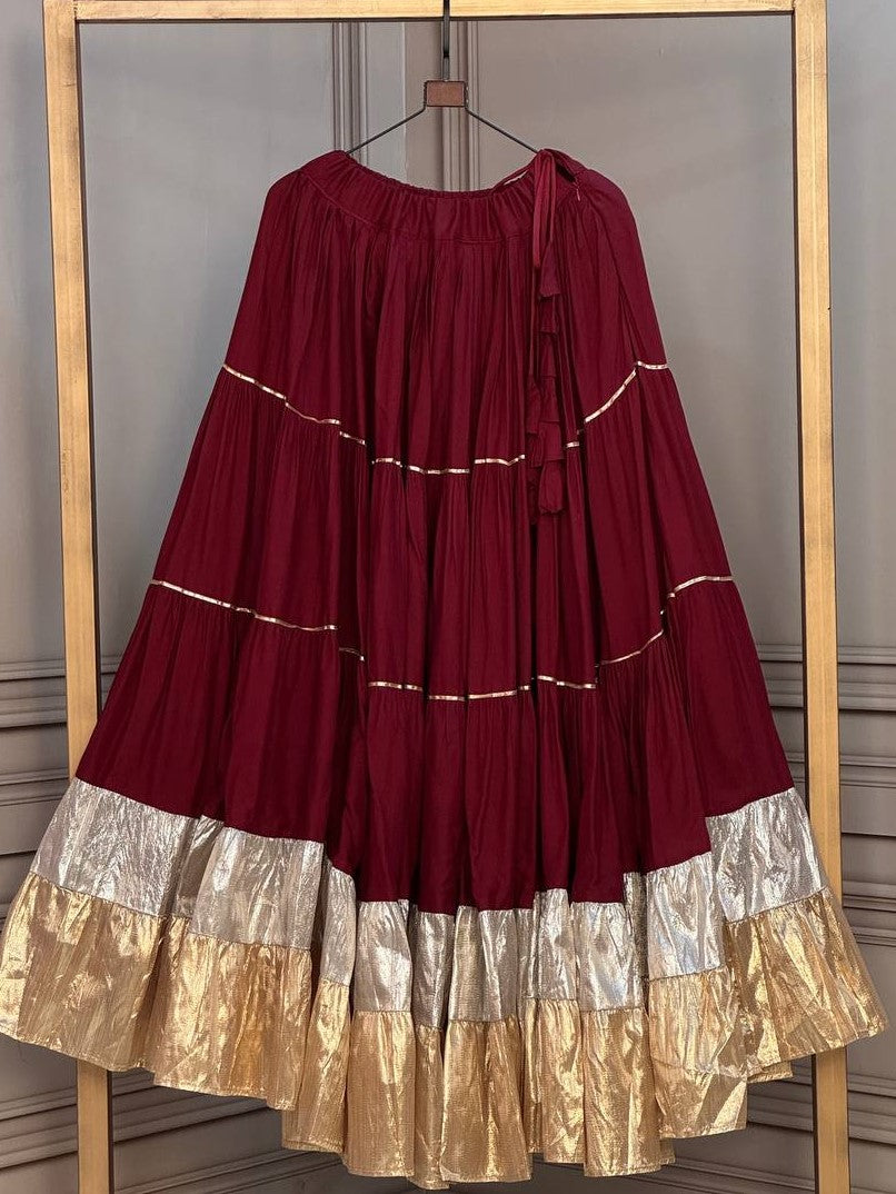 Rayon 3 Layer Navratri Lehenga