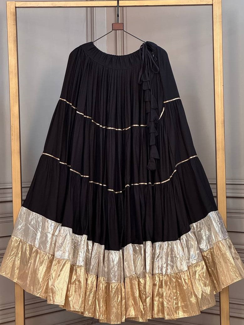 Rayon 3 Layer Navratri Lehenga