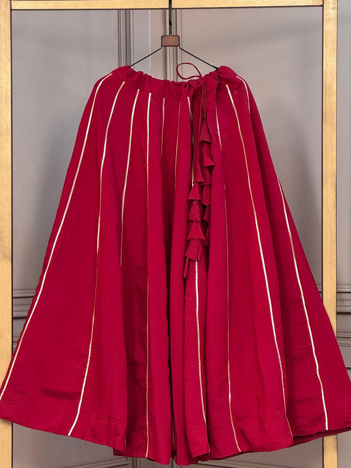 Roman Gota-Patti Navratri Lehenga